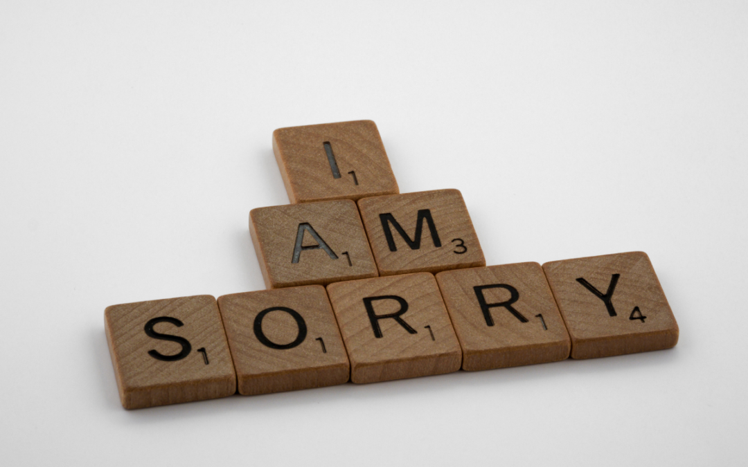 How To Make Amends Using SORRY