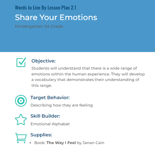 share your emotions