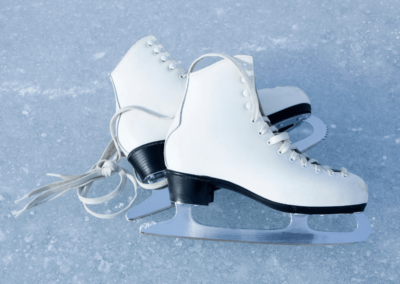 Winter Skating Relay