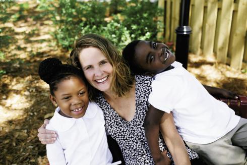 Bridget and kids