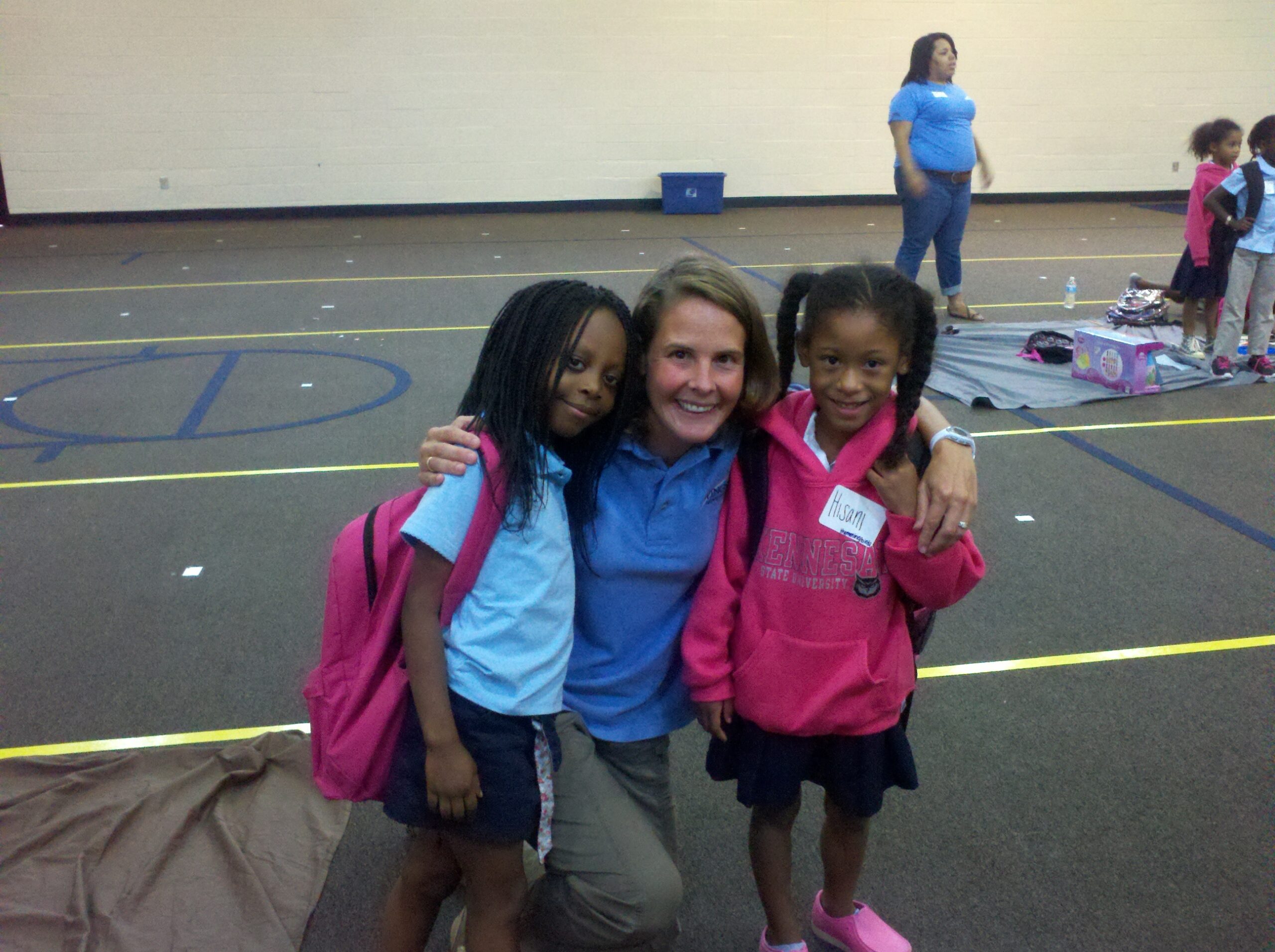 Bridget and girls