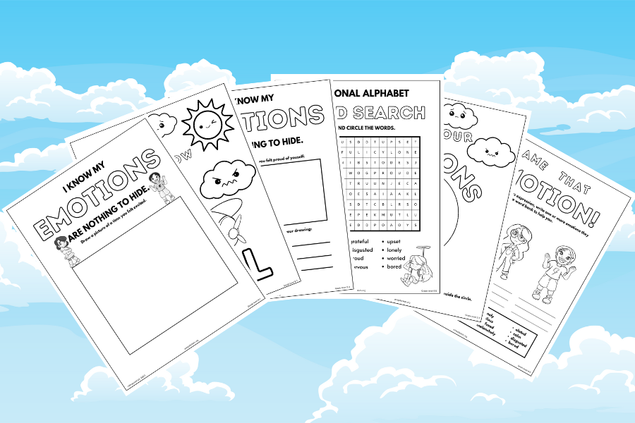 Share Your Emotions Activity Bundle