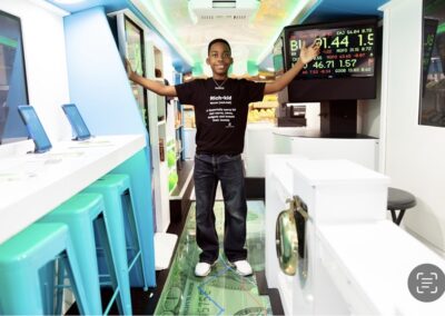 Inspiring Financial Literacy: Caden Harris Visits WINGS Afterschool Program