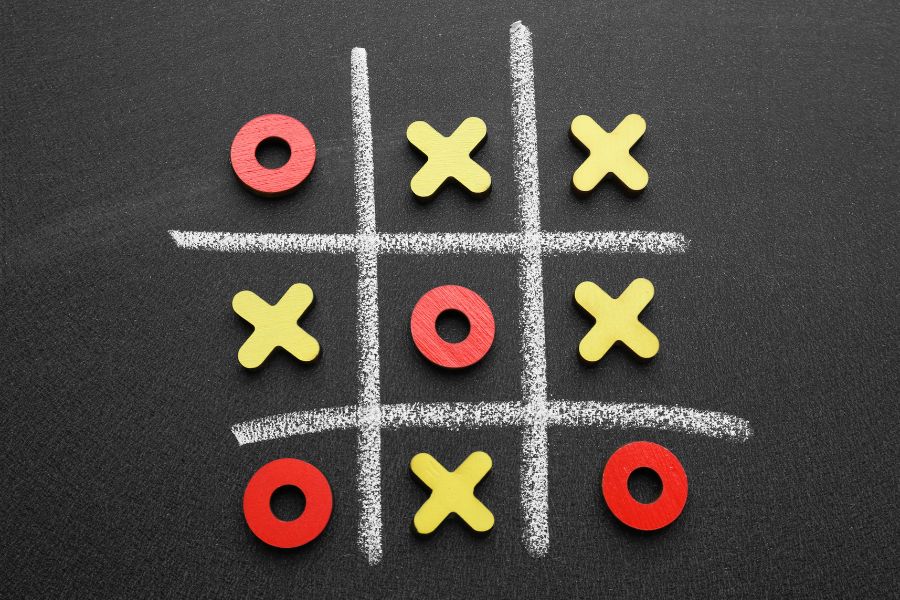 Racing Tic-Tac-Toe