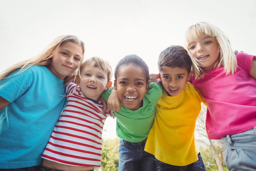 Trust Mini-Lesson Kids with their arms around each other